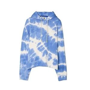 Tory Sport Tie-Dye French Terry Hoodie